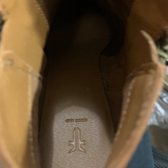 Frye Women’s Double Zip Judith Ankle Boots Whisky Brown Sz 6.5 Boho - Picture 8 of 8